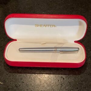 Shaeffer Prelude 340 Pen Medium Brush Chrome